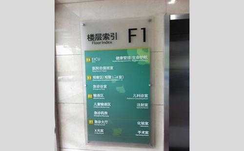 醫院標識牌設計的四大要點，你知道嗎？
